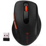 ZEBRONICS Zeb-Curve Wireless Optical Mouse  (2.4GHz Wireless, Black)